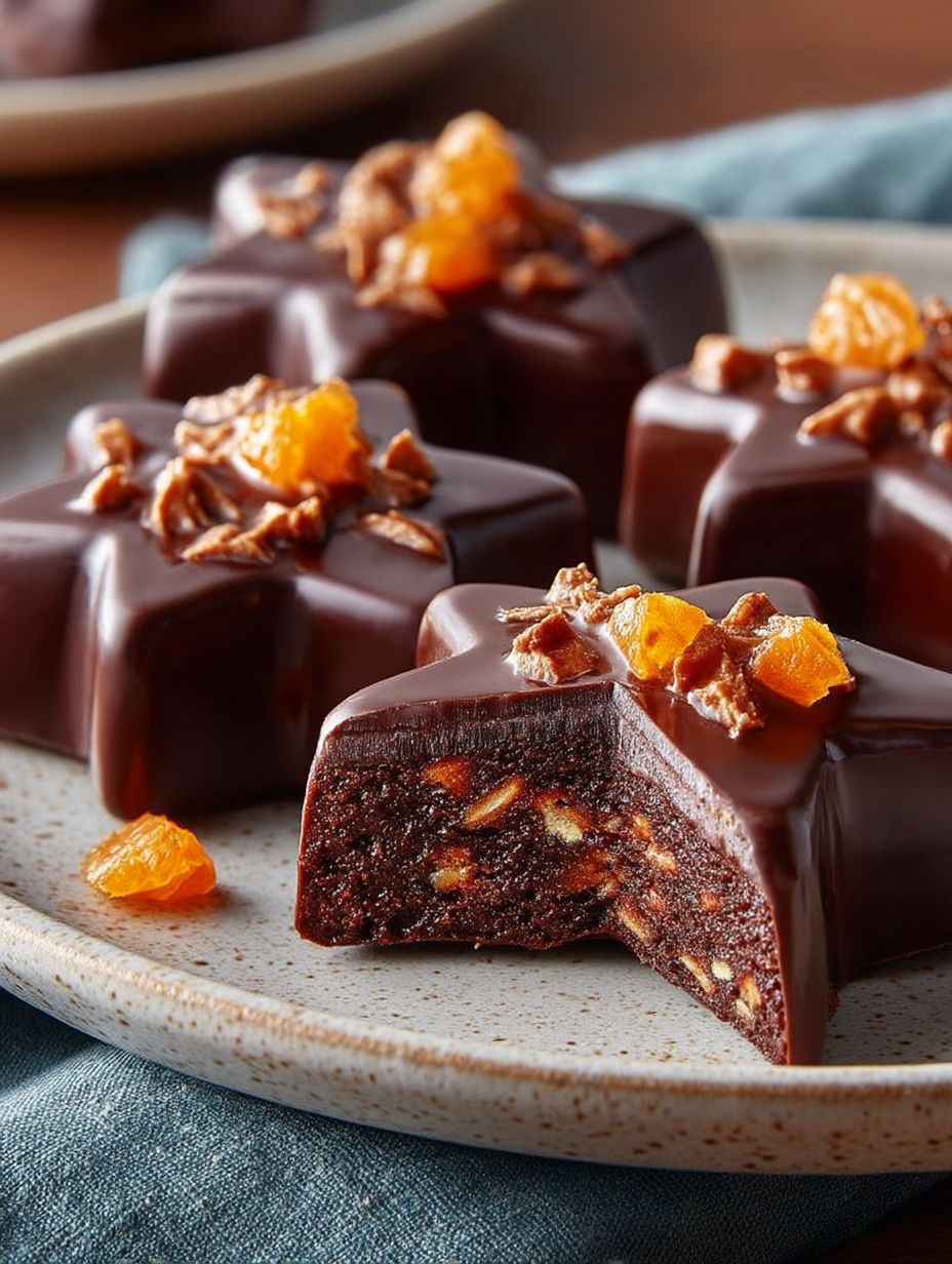 SAFTIGE SCHOKO- ORANGEN-STERNE image 2