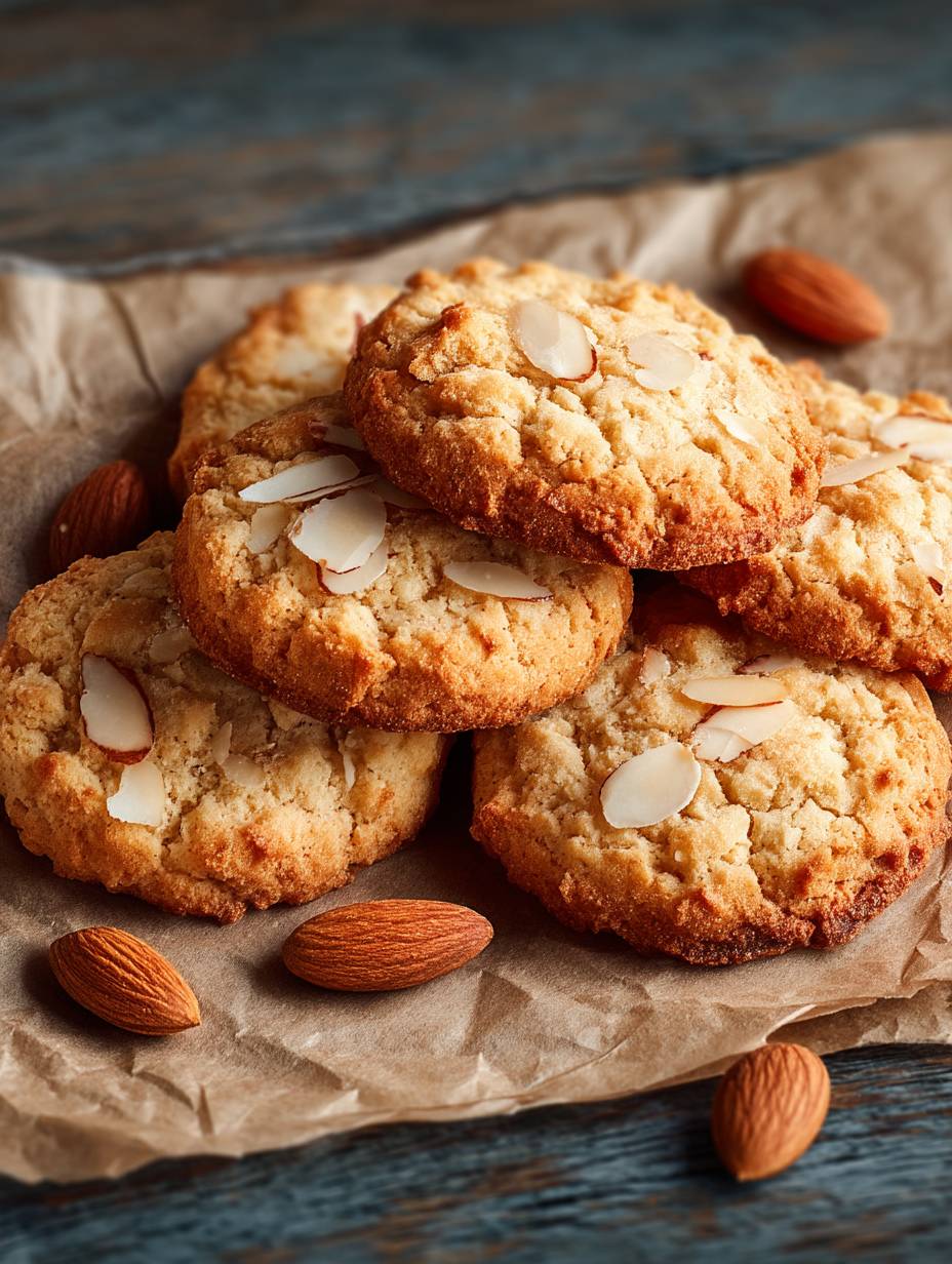 Schnelle Low Carb Mandel-Frühstückskekse image 2