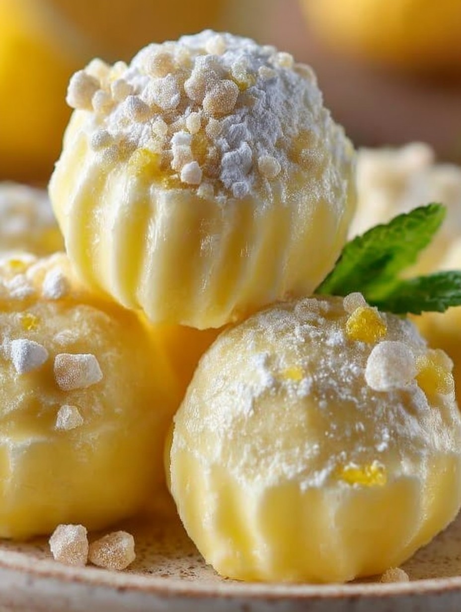 Schnelle Zitronenpralinen -so einfach image 2