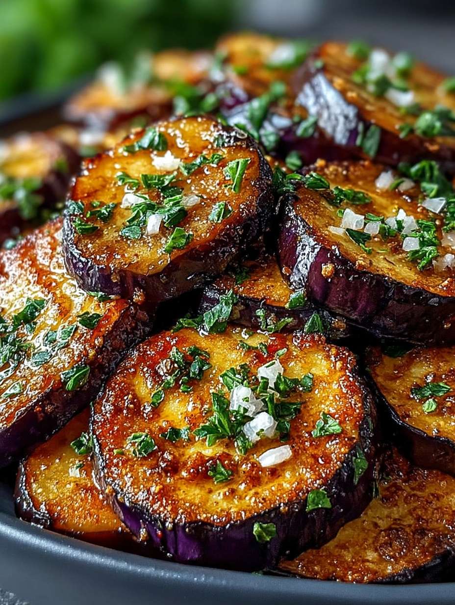 So machst du Low Carb Auberginen knusprig Airfryer image 2