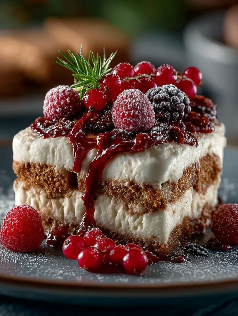 Spekulatius-Tiramisu mit Beeren image 2