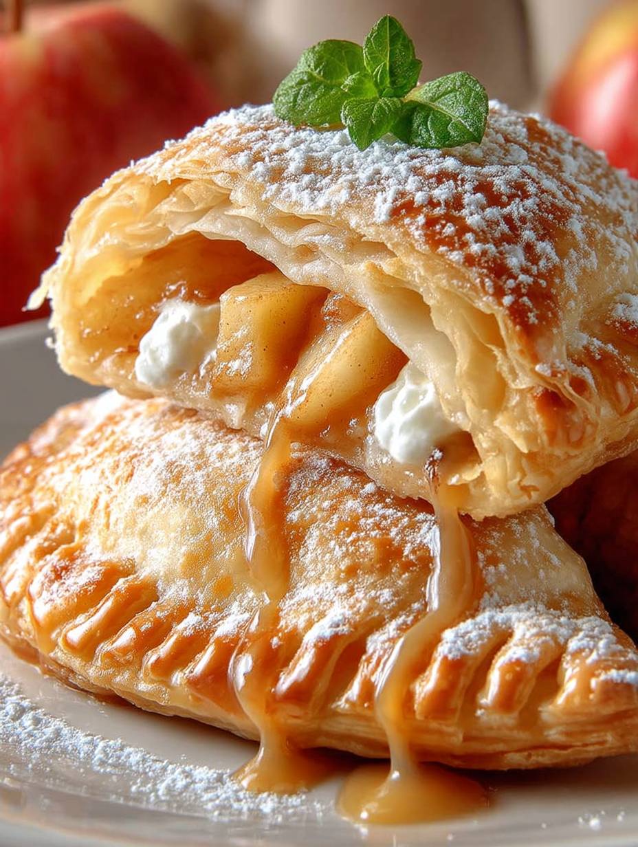 Suchtgefahr Quark Apfeltaschen image 2