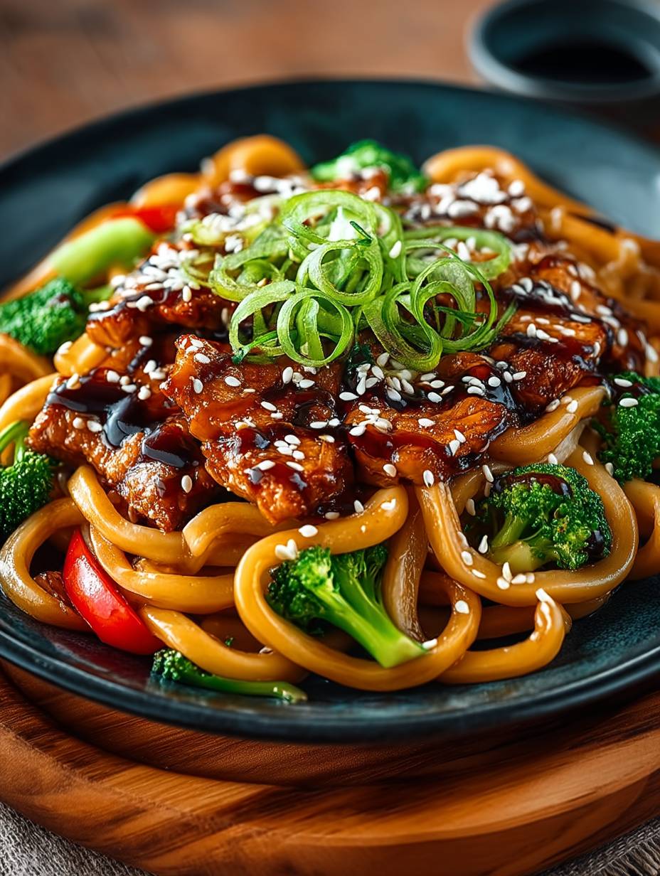 Teriyaki Udon Nudeln image 2