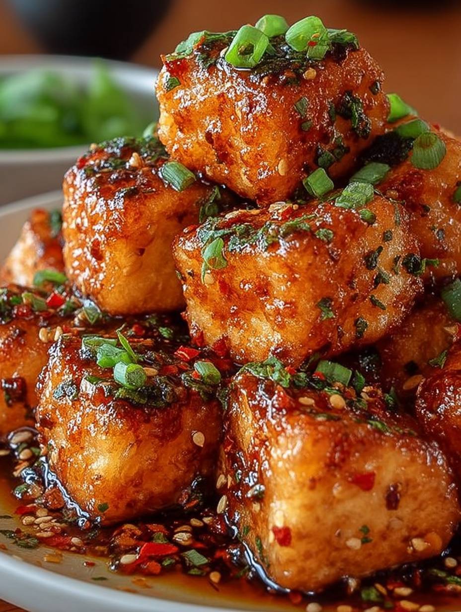 Würziges knuspriges Tofu nach Hähnchenart image 2