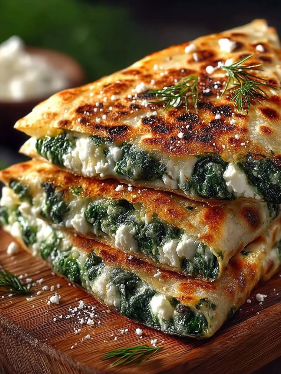 30 Minuten Spinat-Feta-Quesadillas image 2