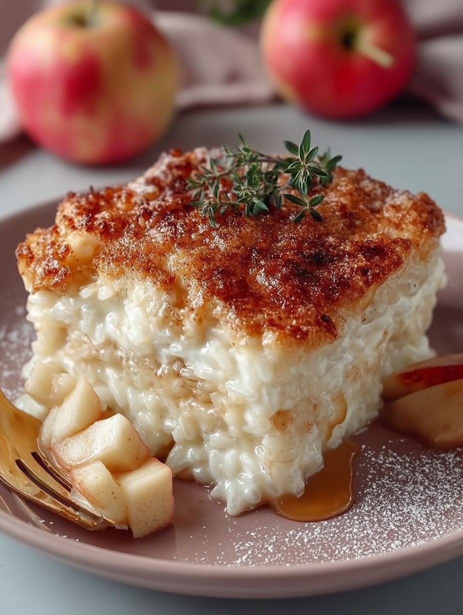 Apfel-Milchreisauflauf – Einfach & Gesund image 2