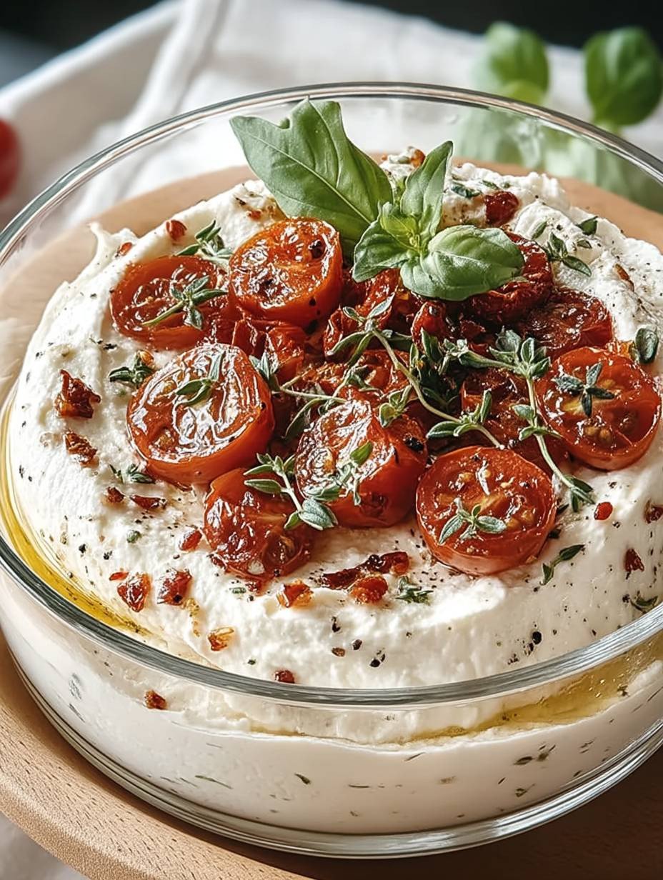 Burrata-Dip „Tomate-Basilikum image 2