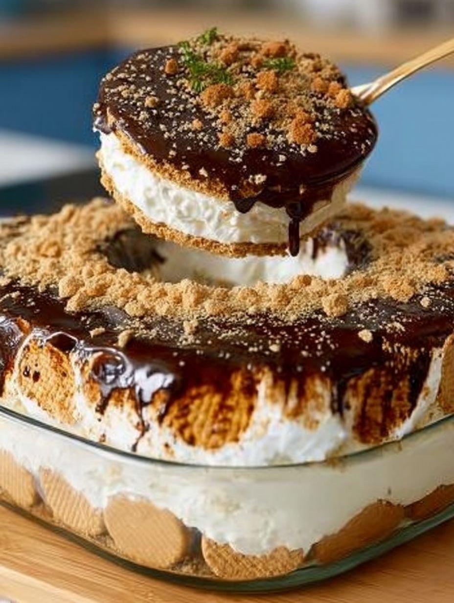 Butterkeks Dessert mit Quark und Sahne image 2