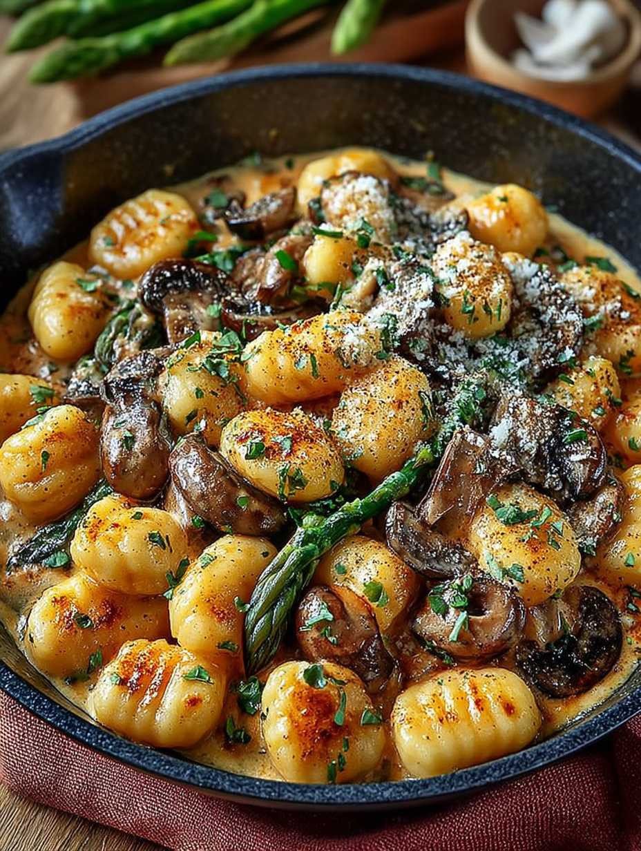 Cremige Gnocchi-Pilz-Pfanne image 2