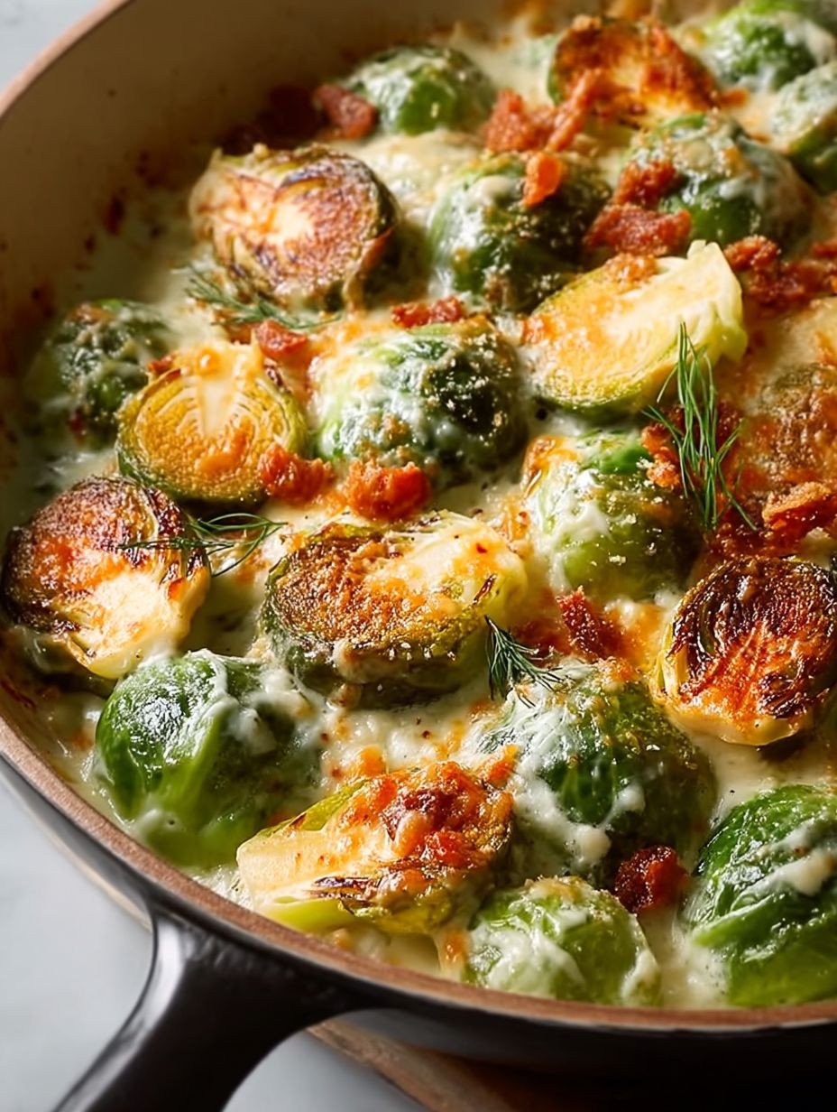 Cremige Rosenkohlpfanne image 2