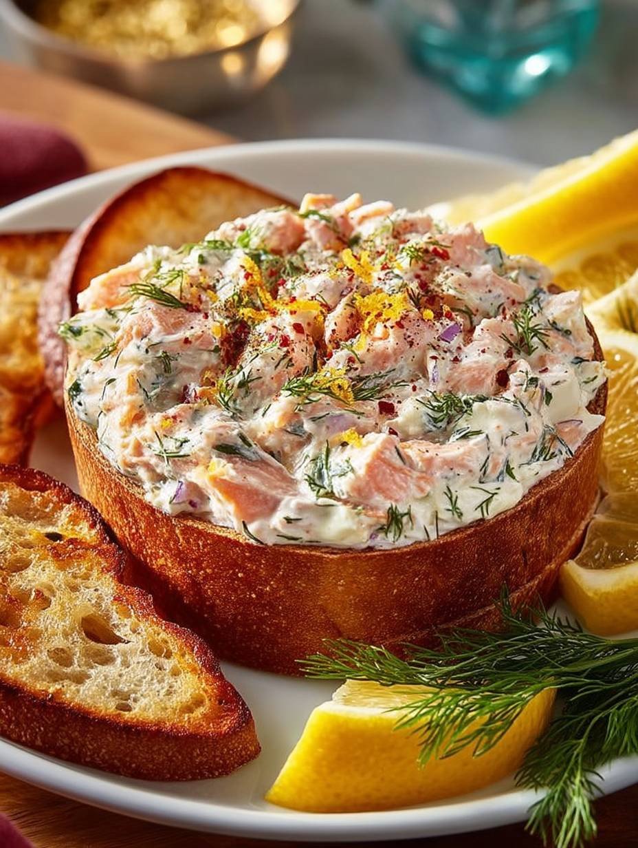 Cremiger Lachs-Dill-Aufstrich image 2