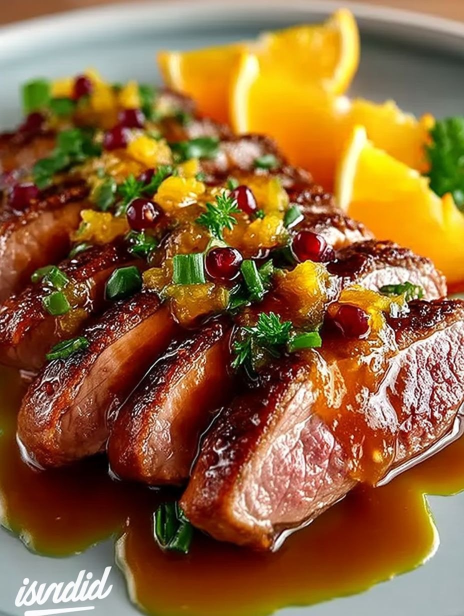 Entenbrust mit köstlicher Orangensauce image 2