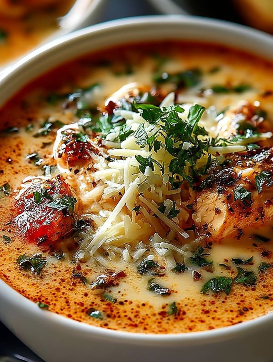 Hähnchen Parmesan Suppe image 2