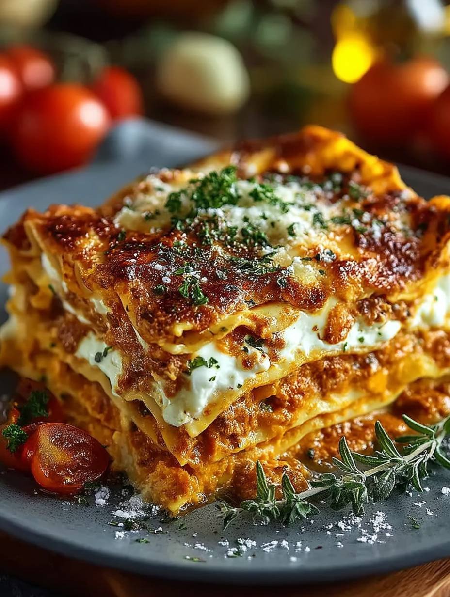 Herbstliche Kürbis-Lasagne image 2