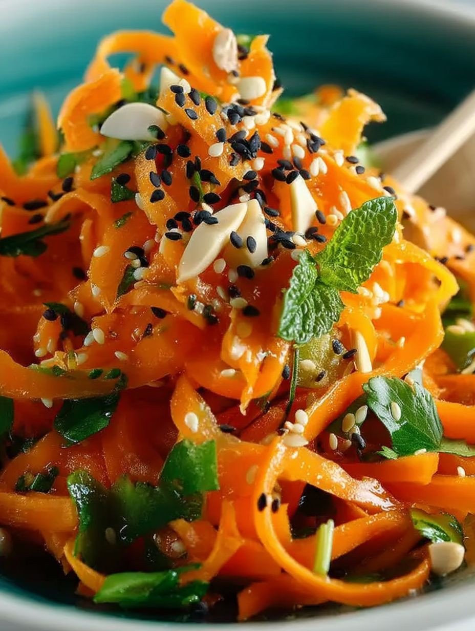 Karottensalat mit Ingwer-Sesam-Dressing image 2