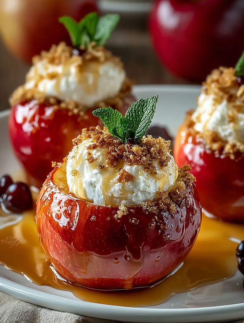 Käsekuchen-Bratäpfel image 2