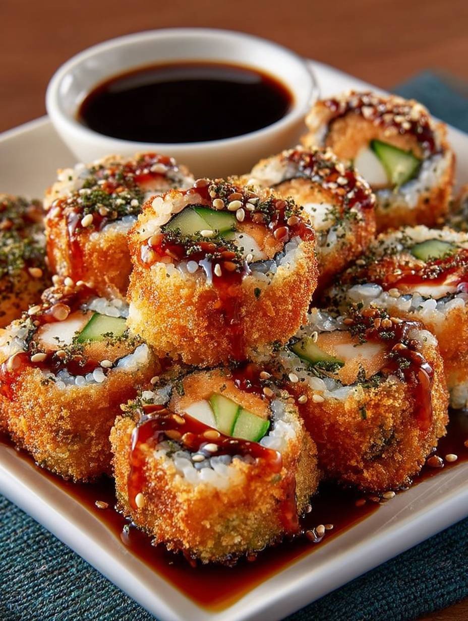 Knusprige Sushi-Rollen image 2