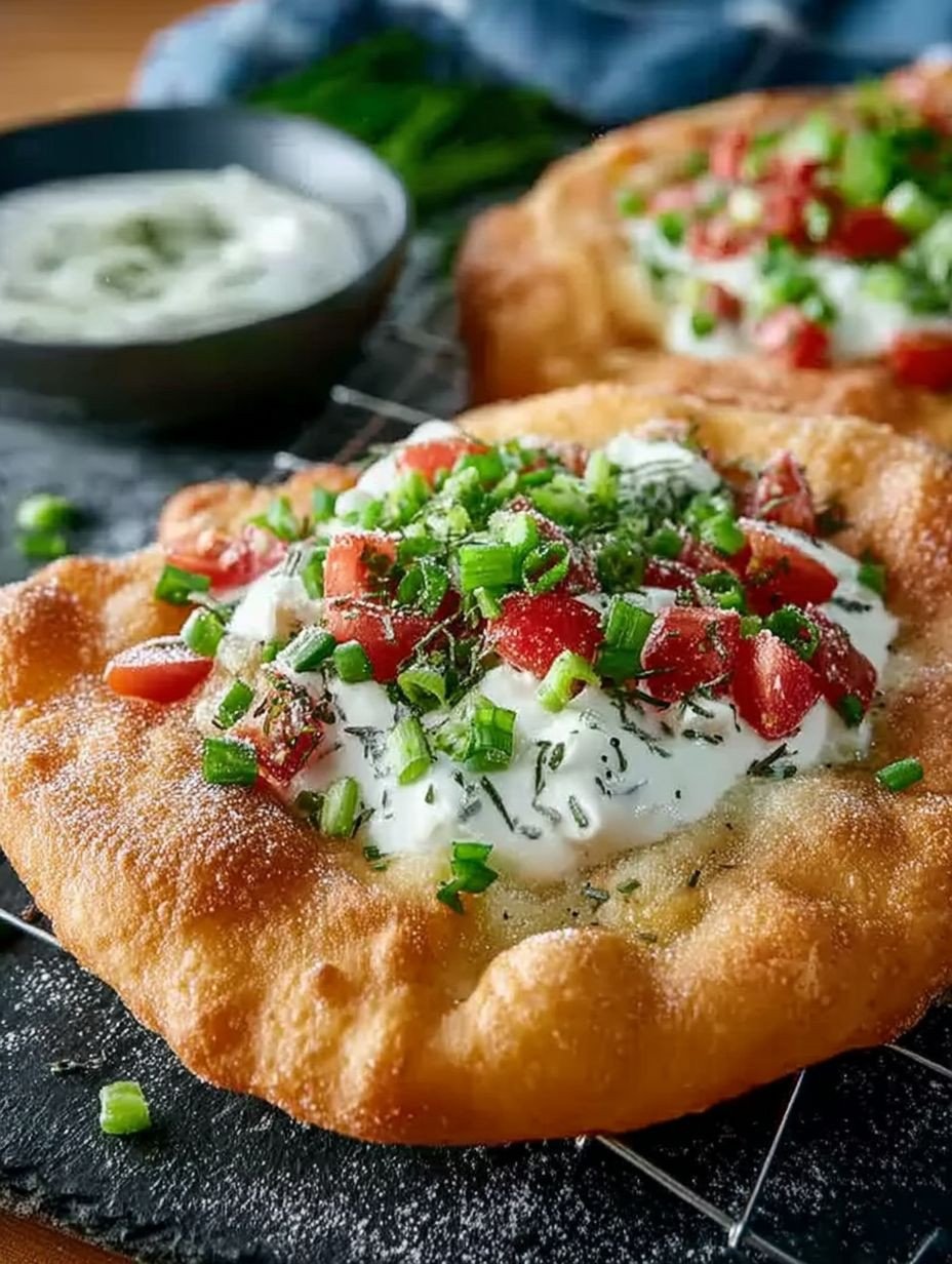 Langos aus der Heißluftfritteuse image 2