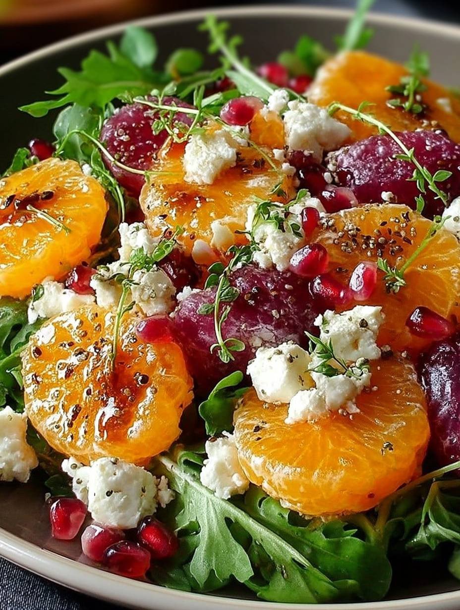 MANDARINEN FETA WINTERSALAT image 2