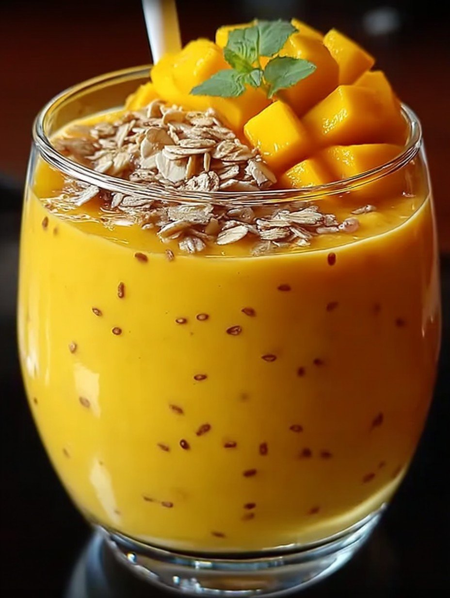 Mango Hafer Smoothie image 2