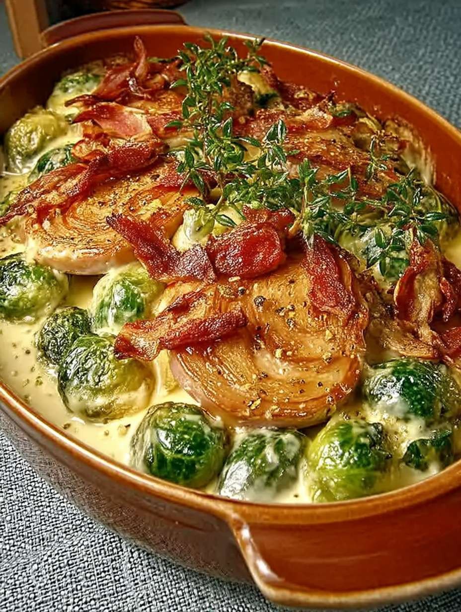 Rosenkohl-Kasseler-Auflauf Rezept: Kein Krümel bleibt übrig image 2