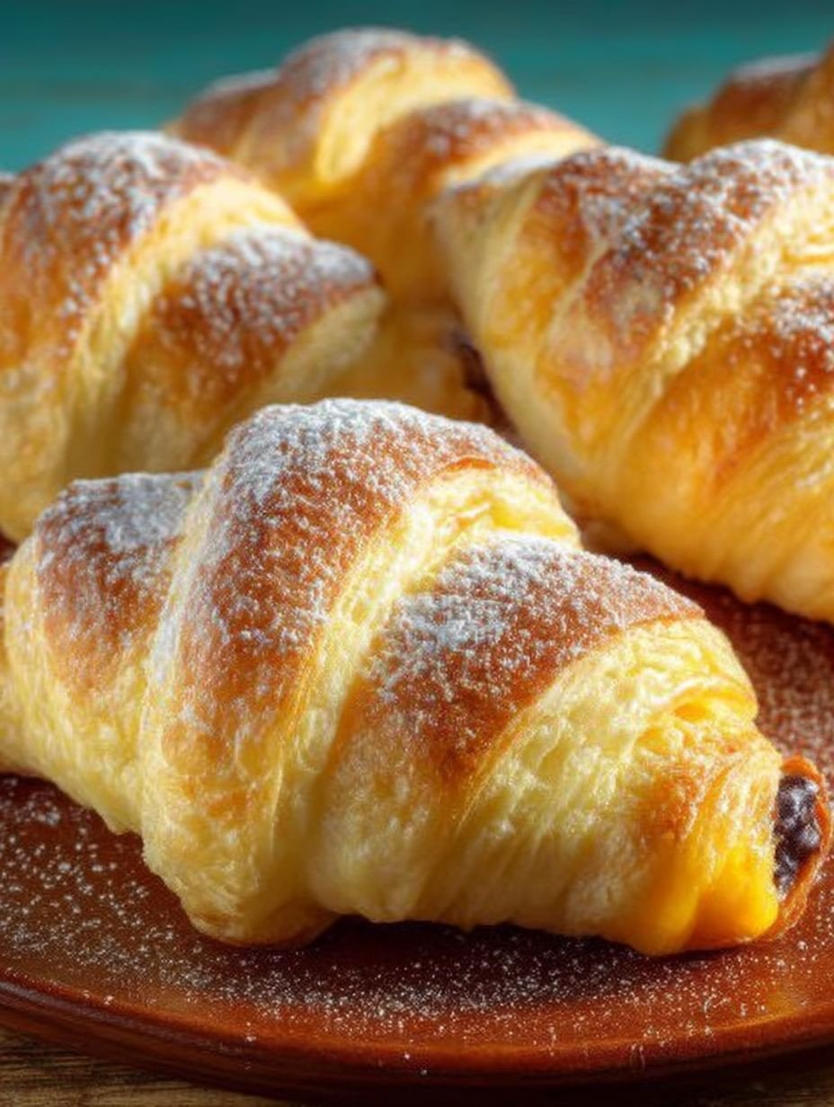 SAHNE-HÖRNCHEN AUS HEFETEIG OHNE GEHZEIT image 2