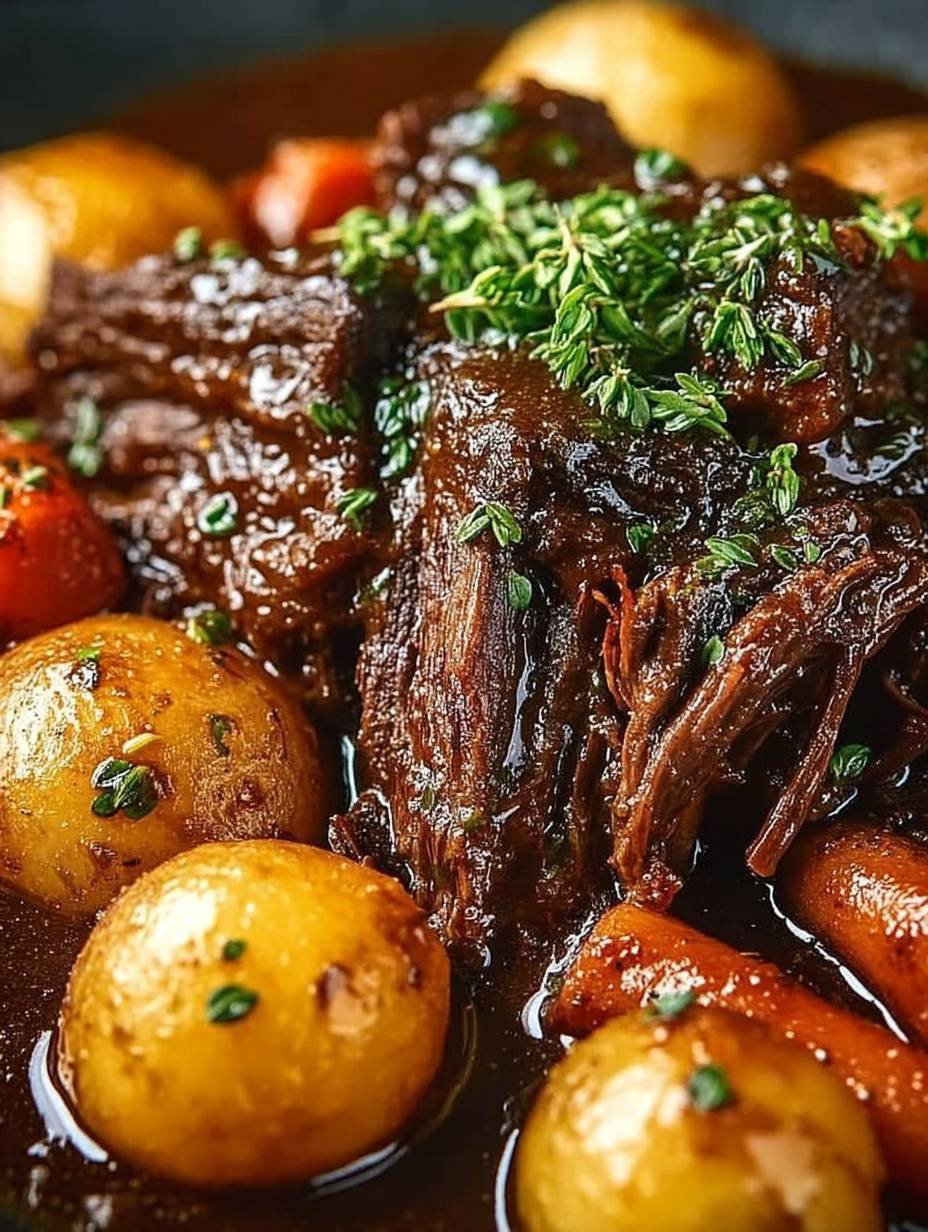 Sonniger Schmorbraten mit reichlich Sauce image 2