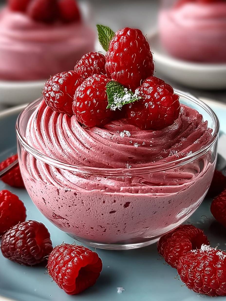 Unglaubliches Himbeer Mousse image 2