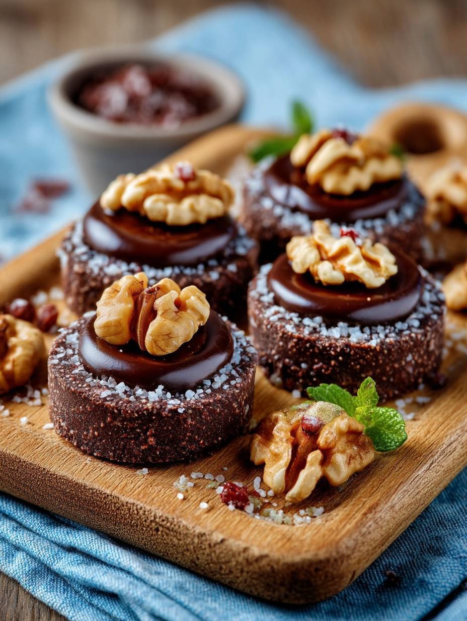 Walnuss Dattel Pralinen ohne Zucker image 2