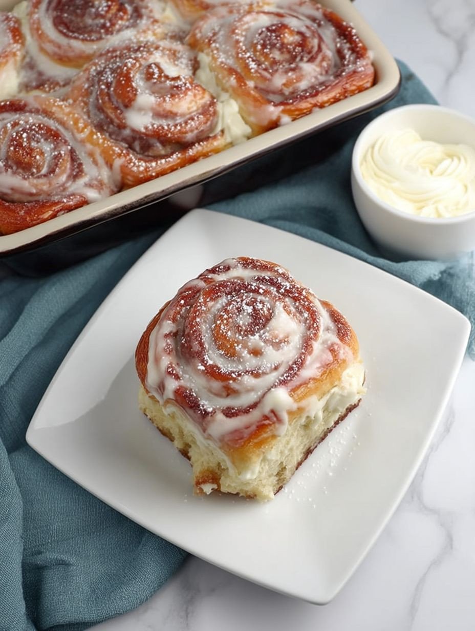 Zimtschnecken-Brioche mit Vanille-Frischkäse-Glasur image 2