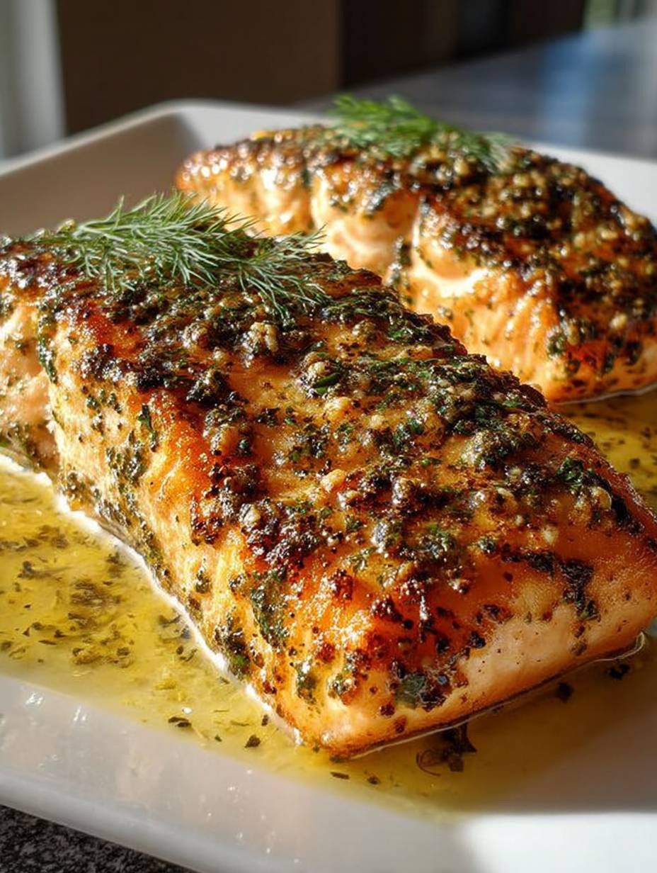 15-Minuten Airfryer Lachsfilet mit Zitronenbutter - schnell & lecker! image 2