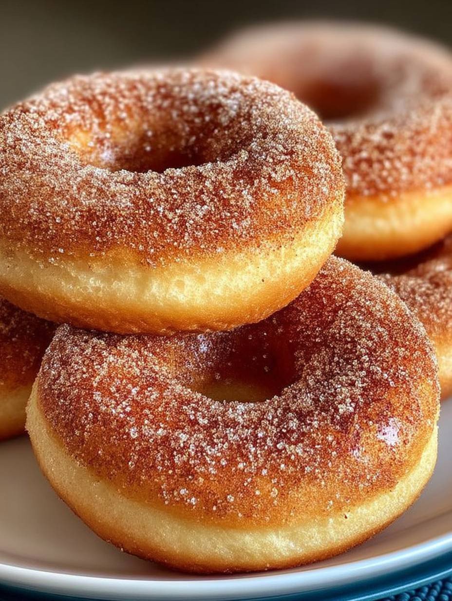 Airfryer Donuts mit Zimt-Zucker - Schnell & Lecker! image 2