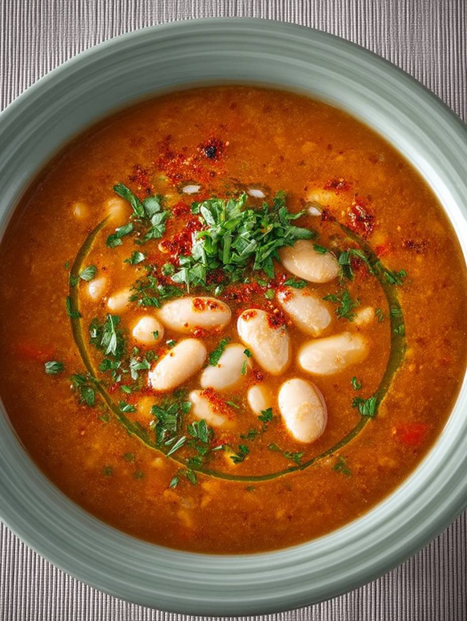 Albanische weiße Bohnensuppe image 2