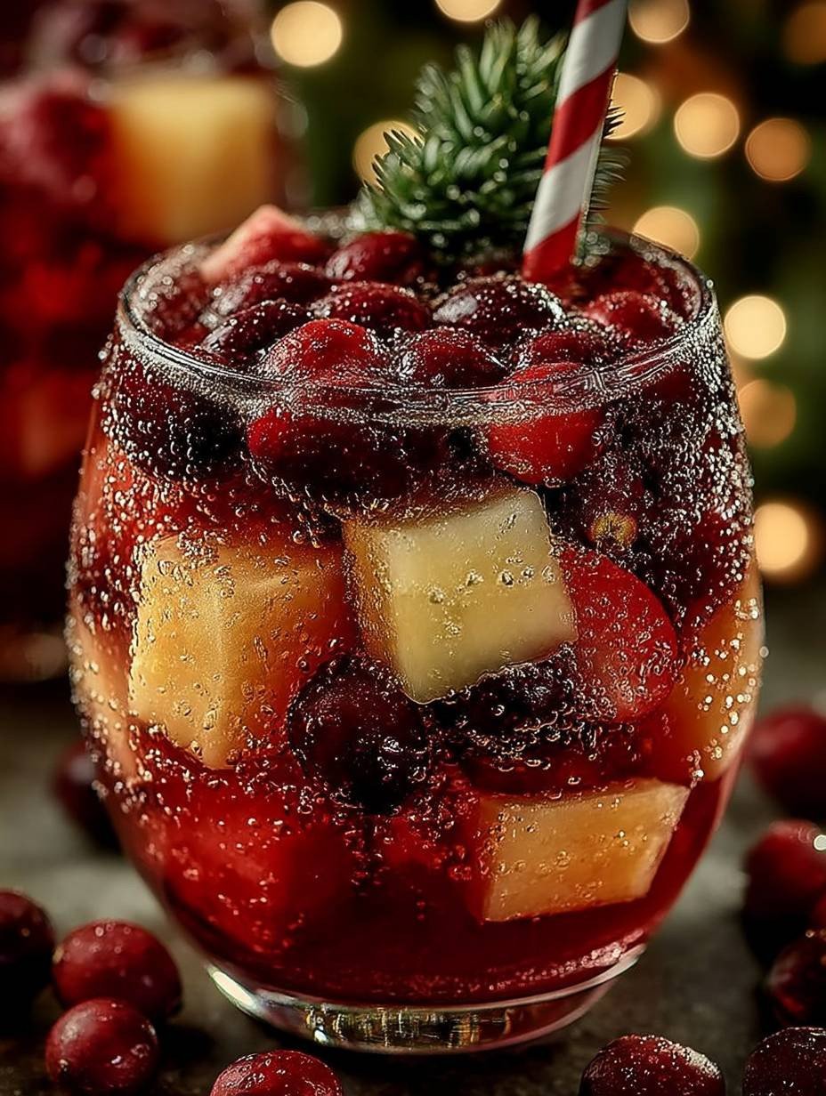 Alkoholfreier Weihnachtssangria image 2