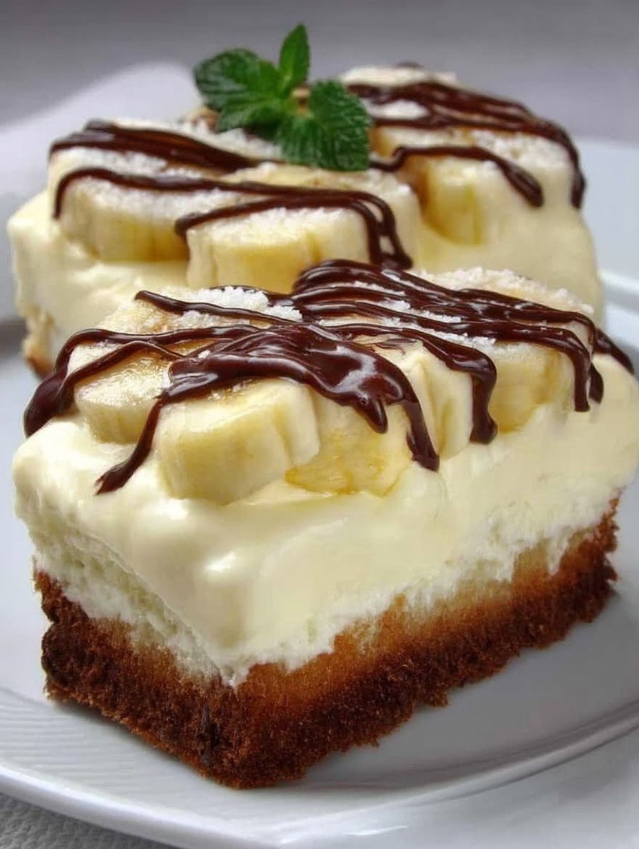 CREMIGE BANANENSCHNITTEN MIT QUARK image 2