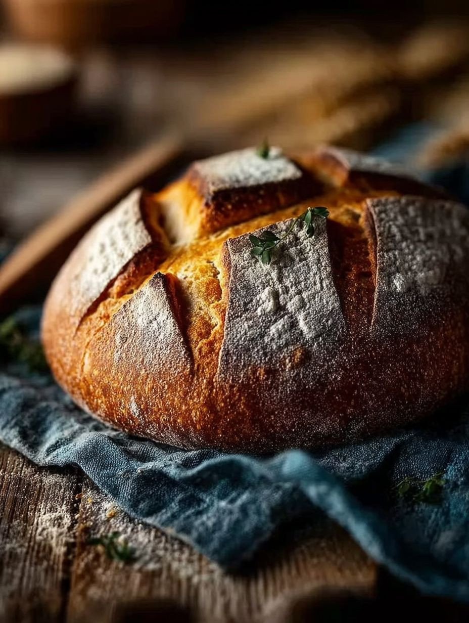 Dunkles Dinkelbrot mit Kracher Kruste image 2