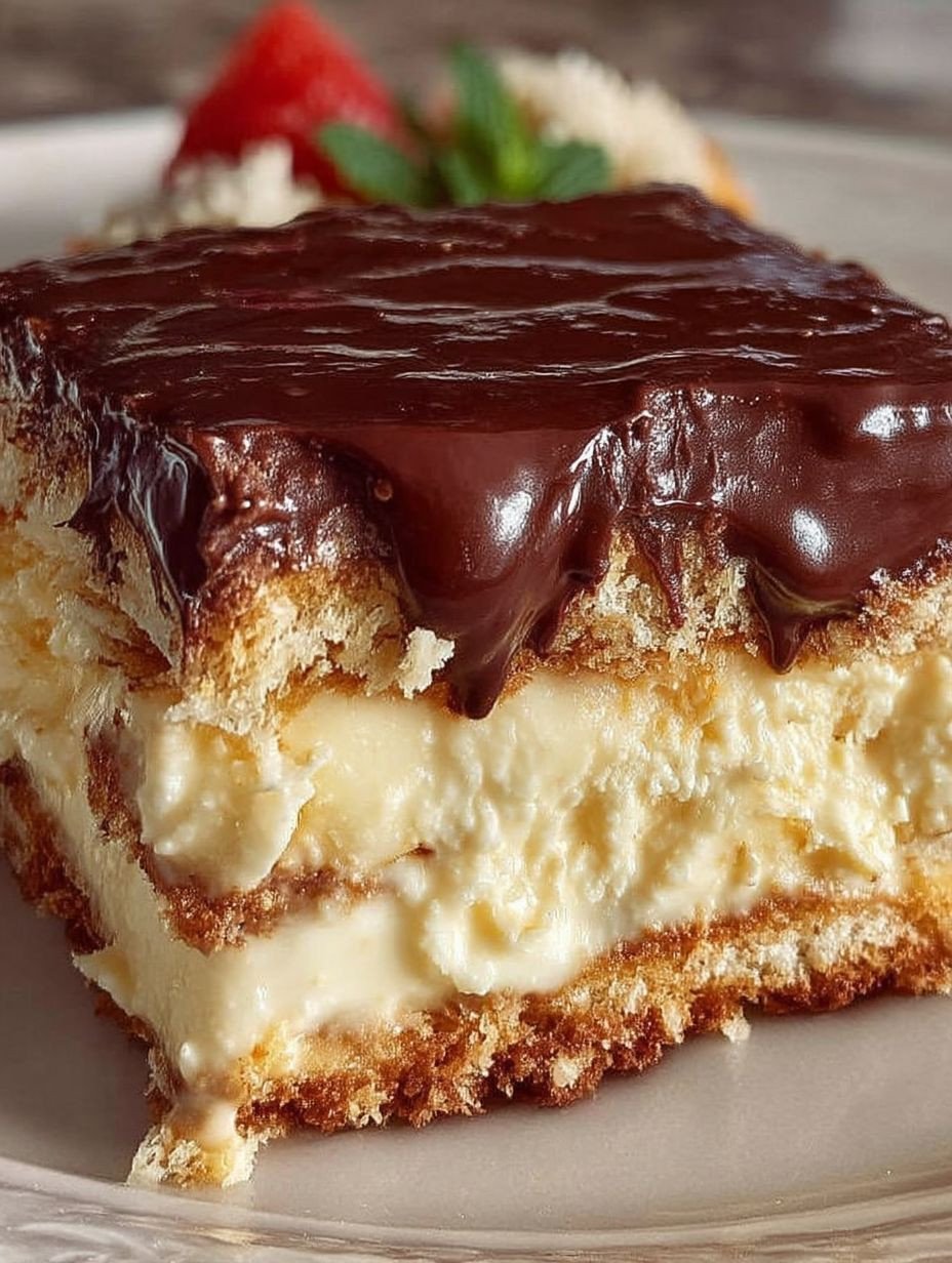 Eclair-Kuchen ohne Backen image 2