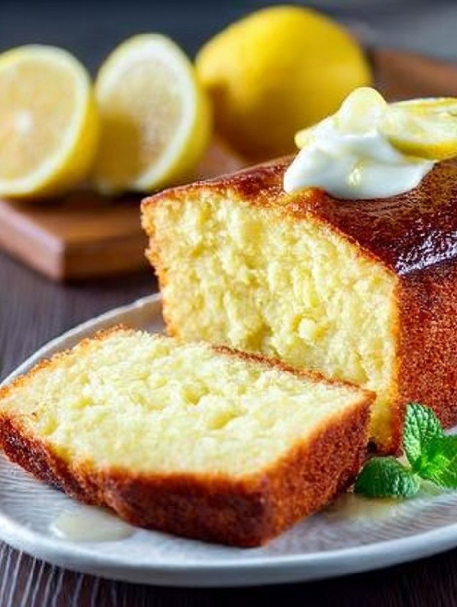 Einfacher Low Carb Joghurt-Zitronenkuchen image 2