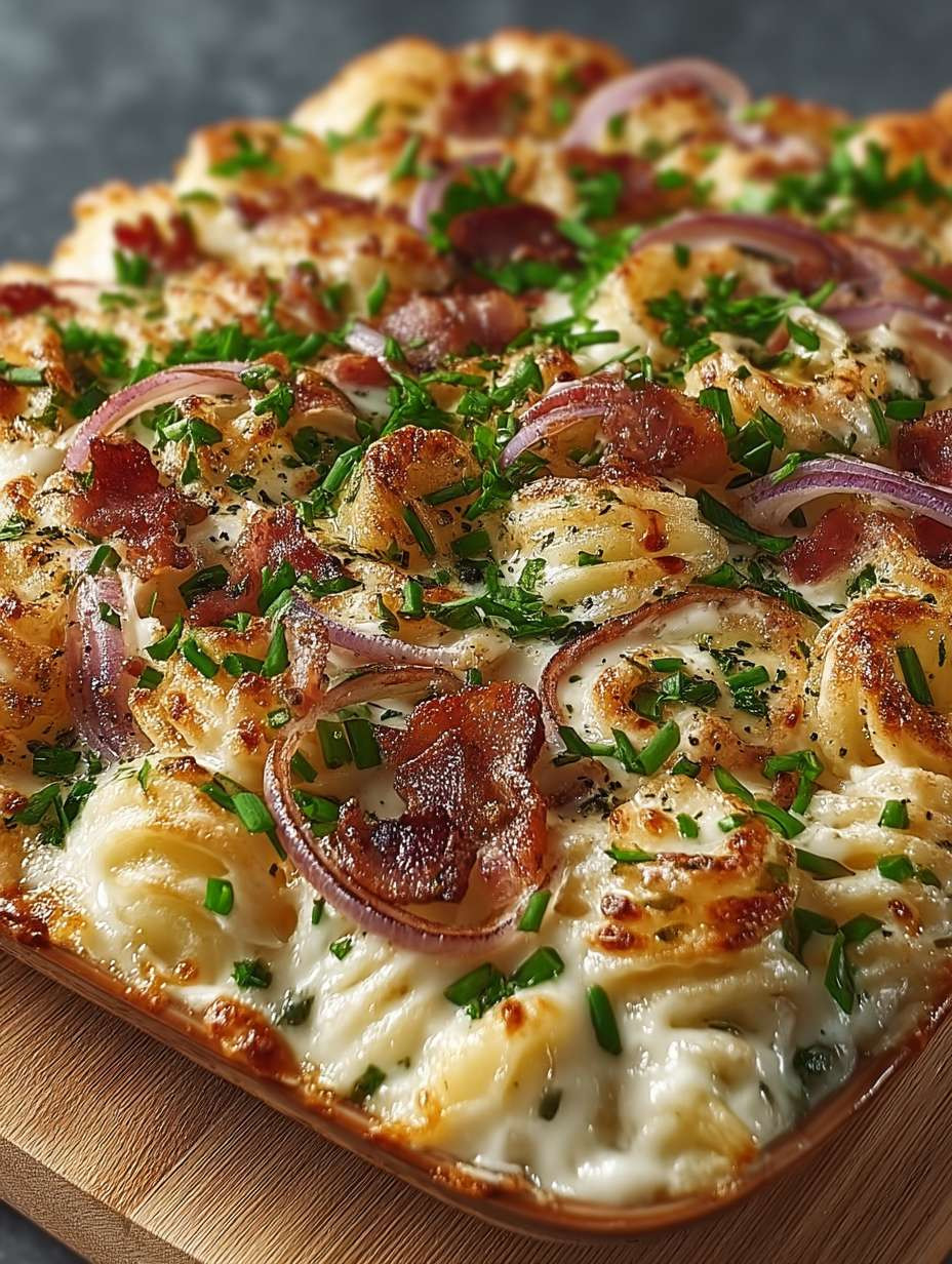 Flammkuchen Pasta Ofen image 2