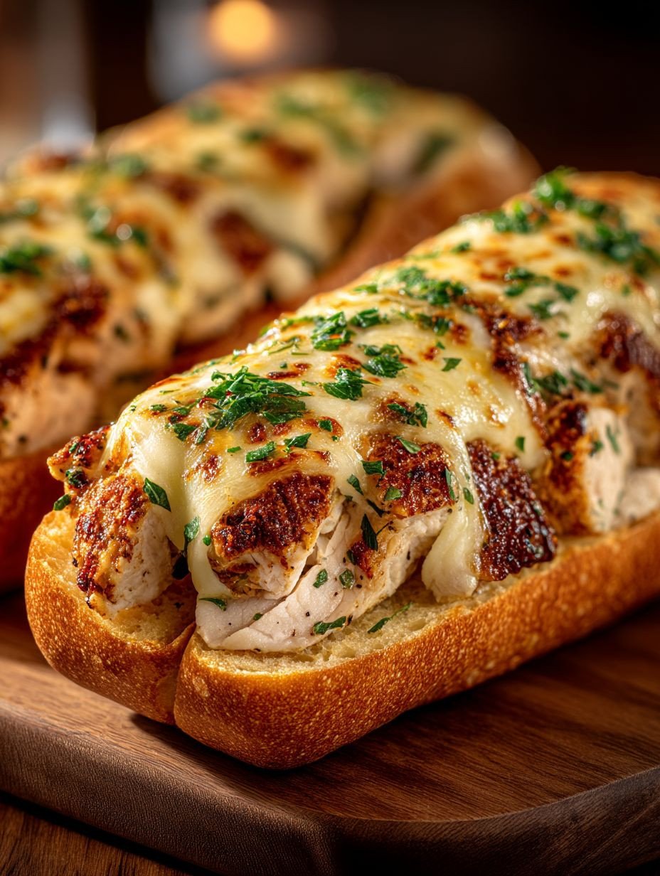 Gefüllte Airfryer-Baguettes mit Pute & Mozzarella image 2