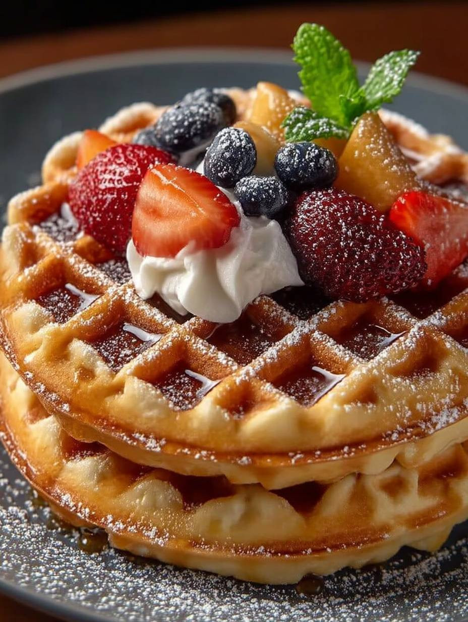 Gesunde Skyr Waffeln image 2