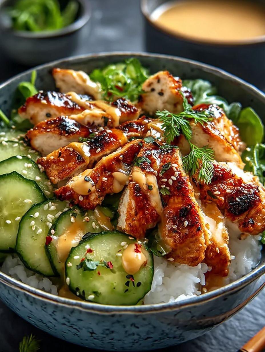 Hähnchen-Bowl mit Honig image 2