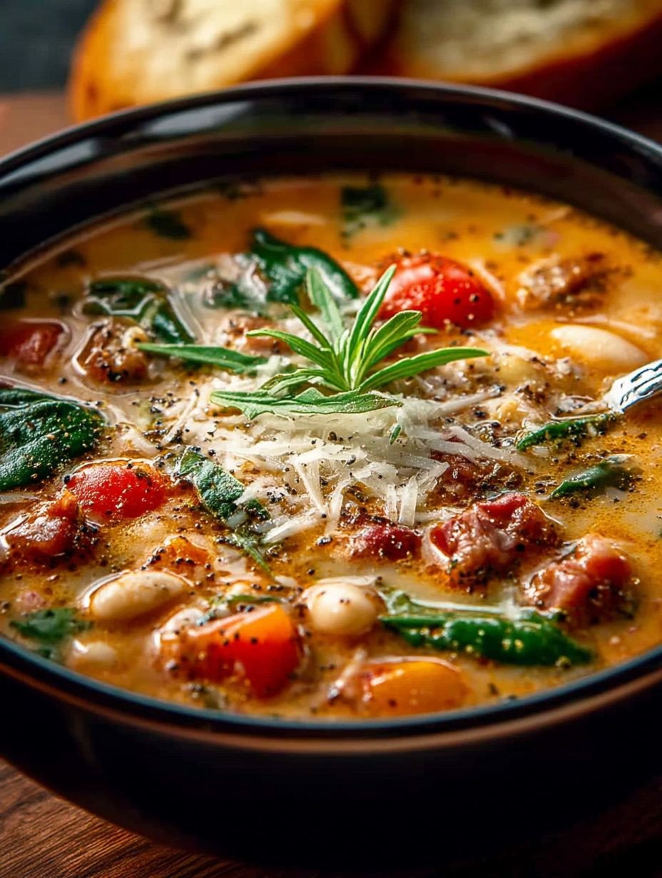 Herzhafte Toskanische Suppe image 2