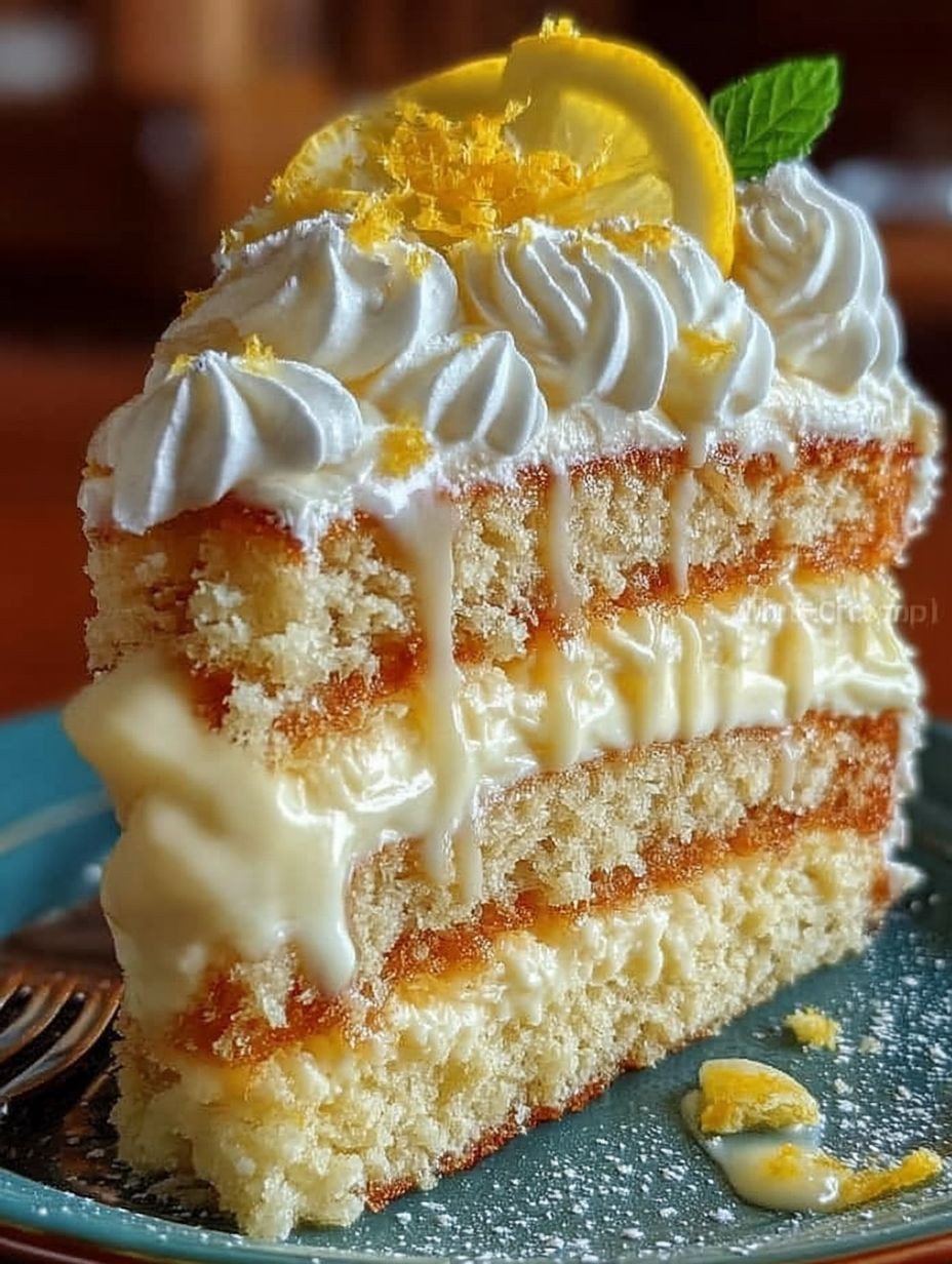 Italienisches Zitronencreme Kuchen Rezept image 2