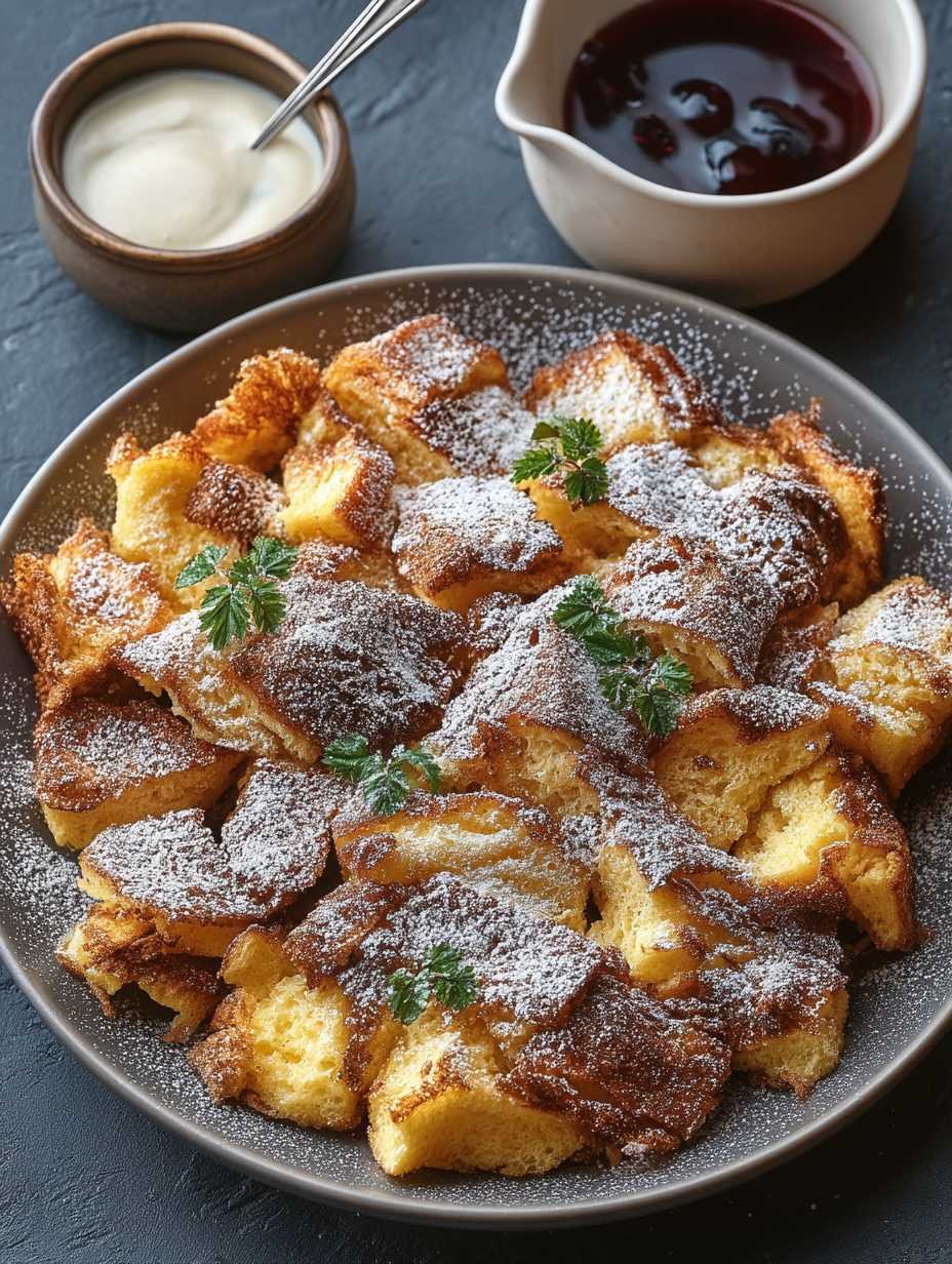 Kaiserschmarrn aus der Heißluftfritteuse image 2