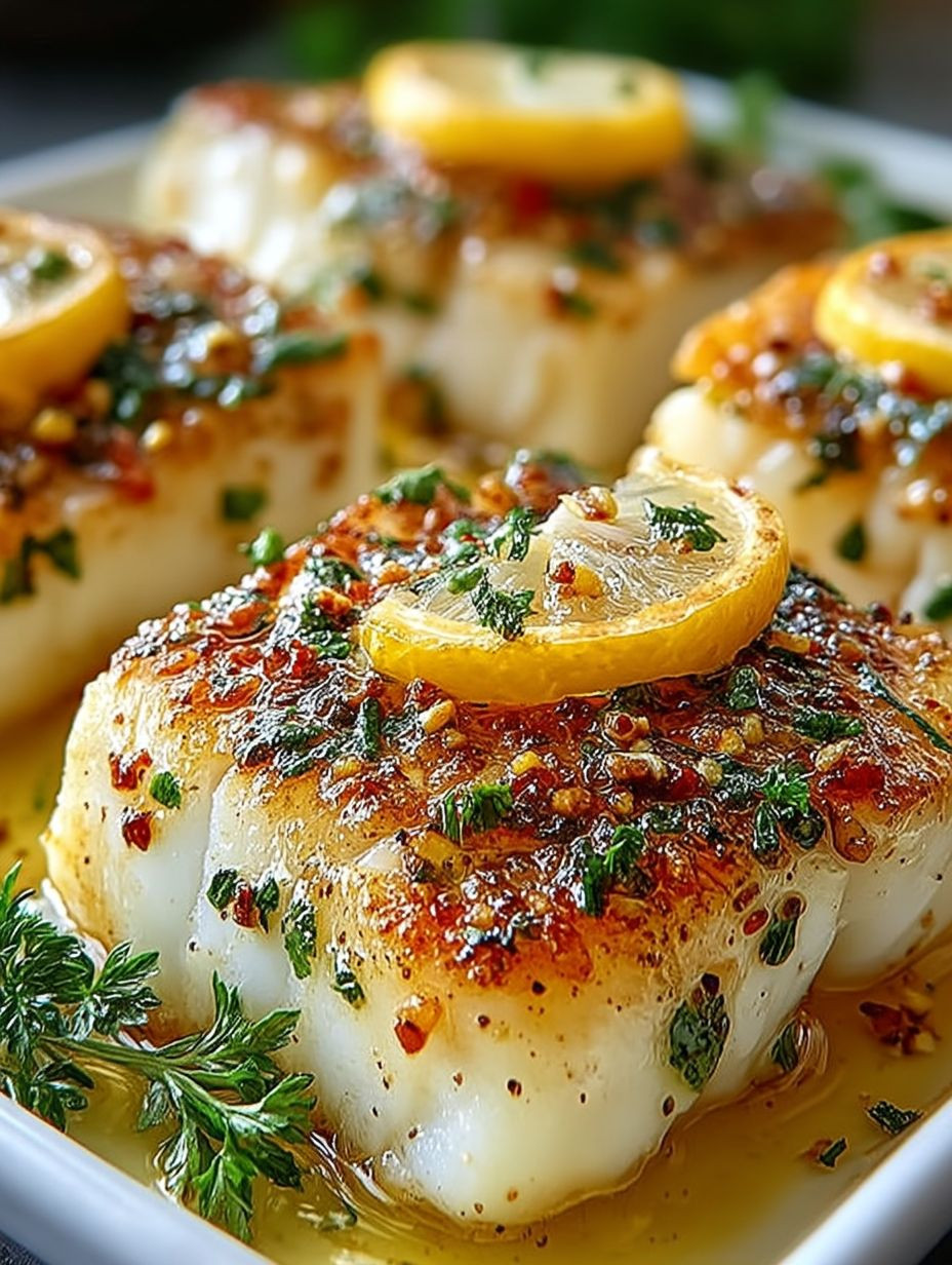 Knoblauchbutter Kabeljau image 2