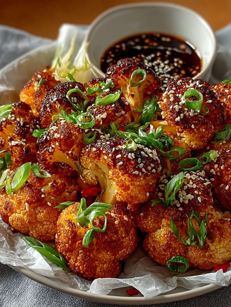 Knuspriger Ofen-Blumenkohl asiatisch image 2