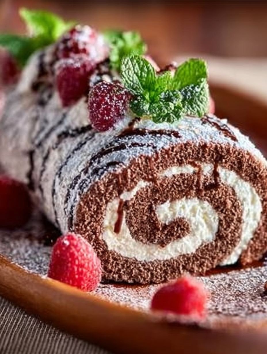 Kokos-Schokorolle image 2