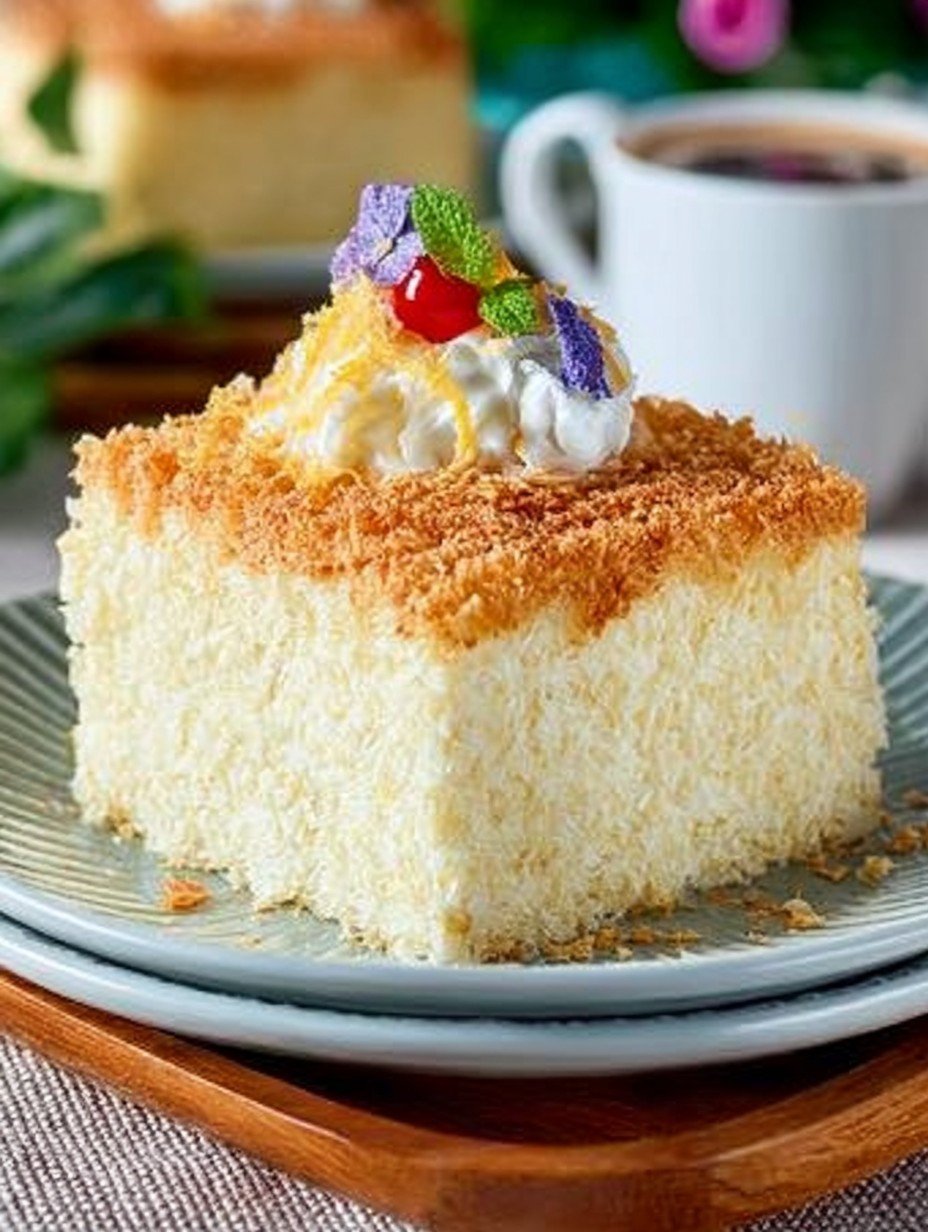 Kokoskuchen mit Quark image 2