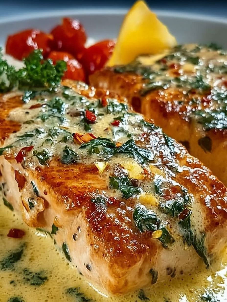 Lachs in Parmesansauce image 2